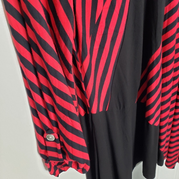 Loir Paris asymmetrical colorblock tunic top EUC L - Picture 14 of 15